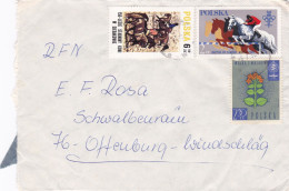 From Poland To Germany - 1968 - Lettres & Documents