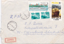 From Poland To Germany - 1980 - Lettres & Documents