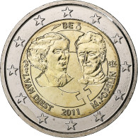 Belgique, Albert II, 2 Euro, 2011, Bruxelles, Bimétallique, SUP+, KM:308 - Belgique