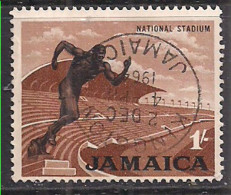 Jamaica 1964-68 QE2 1/- Stadium Used SG 226 ( M542 ) - Jamaica (1962-...)