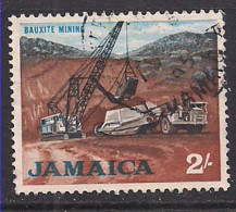 Jamaica 1964-68 QE2 2/- Mining Used SG 228 ( M364 ) - Jamaica (1962-...)