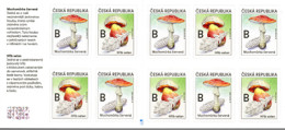 Booklet 1071 - 2 Czech Republic Poisoneous Mushrooms 2020 - Neufs