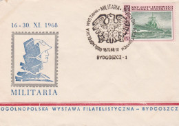 Ogolnopska Wystawa Znaczkow Pocztowych - Militaria - Bydgoszcz - 1968 - Lettres & Documents
