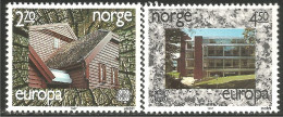 EU87-21b EUROPA-CEPT 1987 Norway Architecture Moderne MNH ** Neuf SC - Unused Stamps