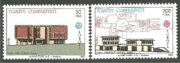 EU87-26 EUROPA-CEPT 1987 Turquie Architecture Moderne MNH ** Neuf SC - 1987