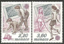 EU89-7b EUROPA-CEPT 1989 Monaco Jeux Enfants Children Games Kinderspiele MNH ** Neuf SC - Unclassified