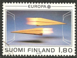 EU88-14a EUROPA-CEPT 1988 Finland Ecran Ordinateur Computer Screen Communications - 1988