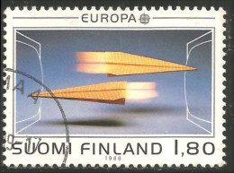 EU88-14c EUROPA-CEPT 1988 Finland Ecran Ordinateur Computer Screen Communications - Computers