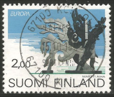 EU93-4c EUROPA-CEPT 1993 Finlande Art Contemporain - 1993