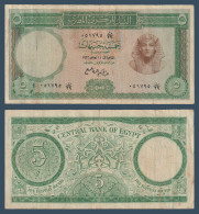 Egypt - 1962 - 5 Pounds - Pick-39 - Sign. #11 - Refay - V.F. - As Scan - Egipto