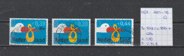 Nederland 2001-'06 - YT 1847J + 1899 + 2384 (gest./obl./used) - Usati