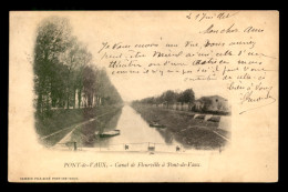 01 - PONT-DE-VAUX - CANAL DE FLEURVILLE - Pont-de-Vaux