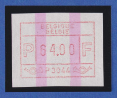 Belgien FRAMA-ATM P3044 Liège Mit 2 Durchgehenden ENDSTREIFEN ** Wert 64,00 Bfr - Andere & Zonder Classificatie