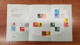 Österreich 2018 Dauermarkenserie Heraldik II Offizieller Sonderdruck Der Post - Variétés & Curiosités