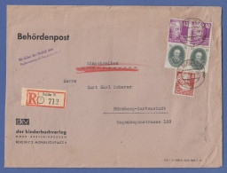 DDR Behördenpost R-Brief Aus Berlin U.a. Mit Paar Akademie 10Pfg.,  Propaganda-O - Autres & Non Classés