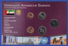 Vereinigte Arabische Emirate Kursmünzensatz Im Blister - Otros – Asia