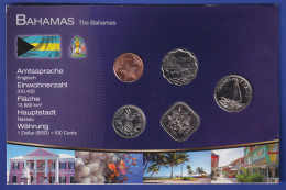Bahamas Kursmünzensatz Im Blister - Autres – Amérique