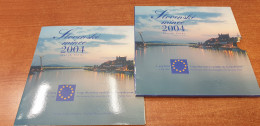 Slowakei EU-Beitritt  - Slovenske Mince Vstup Europskej Unie Coin Set 2004 - Slovaquie