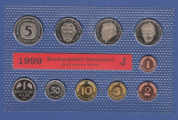 Bundesrepublik DM-Kursmünzensatz 1999 J Stempelglanz - Münz- Und Jahressets