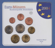 Bundesrepublik EURO-Kursmünzensatz 2004 A Normalausführung Stempelglanz - Münz- Und Jahressets