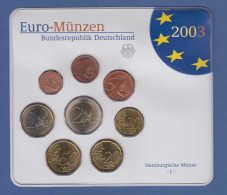Bundesrepublik EURO-Kursmünzensatz 2003 J Normalausführung Stempelglanz - Mint Sets & Proof Sets
