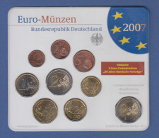 Bundesrepublik EURO-Kursmünzensatz 2007 A Normalausführung Stempelglanz - Münz- Und Jahressets