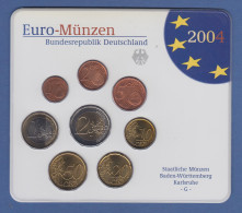 Bundesrepublik EURO-Kursmünzensatz 2004 G Normalausführung Stempelglanz - Münz- Und Jahressets