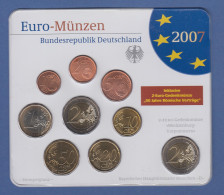 Bundesrepublik EURO-Kursmünzensatz 2007 D Normalausführung Stempelglanz - Münz- Und Jahressets