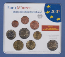 Bundesrepublik EURO-Kursmünzensatz 2007 G Normalausführung Stempelglanz - Sets De Acuñados &  Sets De Pruebas