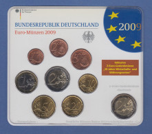 Bundesrepublik EURO-Kursmünzensatz 2009 G Normalausführung Stempelglanz - Sets De Acuñados &  Sets De Pruebas