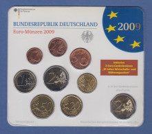 Bundesrepublik EURO-Kursmünzensatz 2009 D Normalausführung Stempelglanz - Ongebruikte Sets & Proefsets