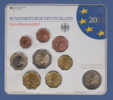 Bundesrepublik EURO-Kursmünzensatz 2013 A Normalausführung Stempelglanz - Mint Sets & Proof Sets