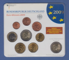 Bundesrepublik EURO-Kursmünzensatz 2009 A Normalausführung Stempelglanz - Münz- Und Jahressets