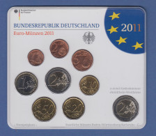 Bundesrepublik EURO-Kursmünzensatz 2011 G Normalausführung Stempelglanz - Mint Sets & Proof Sets