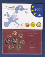 Bundesrepublik EURO-Kursmünzensatz 2005 J Spiegelglanz-Ausführung PP - Sets De Acuñados &  Sets De Pruebas