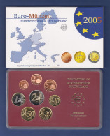 Bundesrepublik EURO-Kursmünzensatz 2005 D Spiegelglanz-Ausführung PP - Sets De Acuñados &  Sets De Pruebas