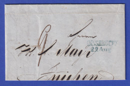 Österreich Geschäftsbrief Mit Zweizeiler INNSBRUCK 1849 ? - ...-1850 Préphilatélie