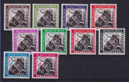 Obervolta Burkina Faso 1963 Dienstmarken Elefant Mi.-Nr. 1-10 Postfrisch ** - Burkina Faso (1984-...)