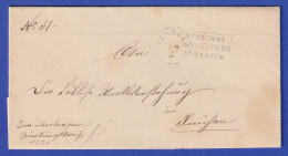 Österreich Dienstbrief Mit Rundstempel SILLIAN 1881 - ...-1850 Préphilatélie