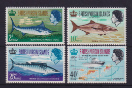 British Virgin Islands 1968 Sport-Fischen Mi.-Nr. 182-185 Postfrisch ** - Britse Maagdeneilanden