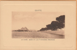 Gizeh Cairo Egypt 1906 Postcard - Gizeh