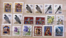 Ireland 2002 - 2011 Birds Christmas Flowers Dolphin - Used Stamps