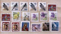 Ireland 2003 - 2011 Birds Christmas Flowers Squirrel Dolphin - Used Stamps