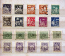 Czechoslovakia 1960 - 1963 Castles  - Used Stamps