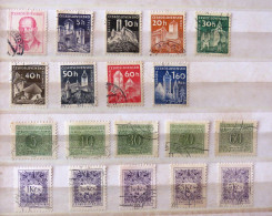 Czechoslovakia 1953 - 1963 Castles  - Used Stamps