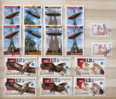 Bulgaria 2000 - 2004 Balloon Zeppelin Bird Eagle Chicken  - Gebruikt