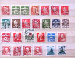 Denmark 1948 - 1989 King Queen Castle Mermaid - Gebruikt