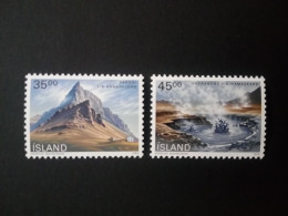 ISLAND MI-NR. 704-705 POSTFRISCH(MINT) LANDSCHAFTEN(I) 1989 - Unused Stamps