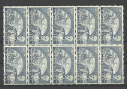 POLEN Poland 1950 Michel 670 As 10-block J. Bem MNH - Neufs