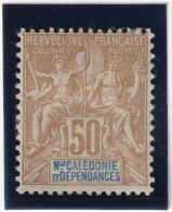 Nouvelle Calédonie Timbre Type Groupe N° 64 Neuf * - Unused Stamps